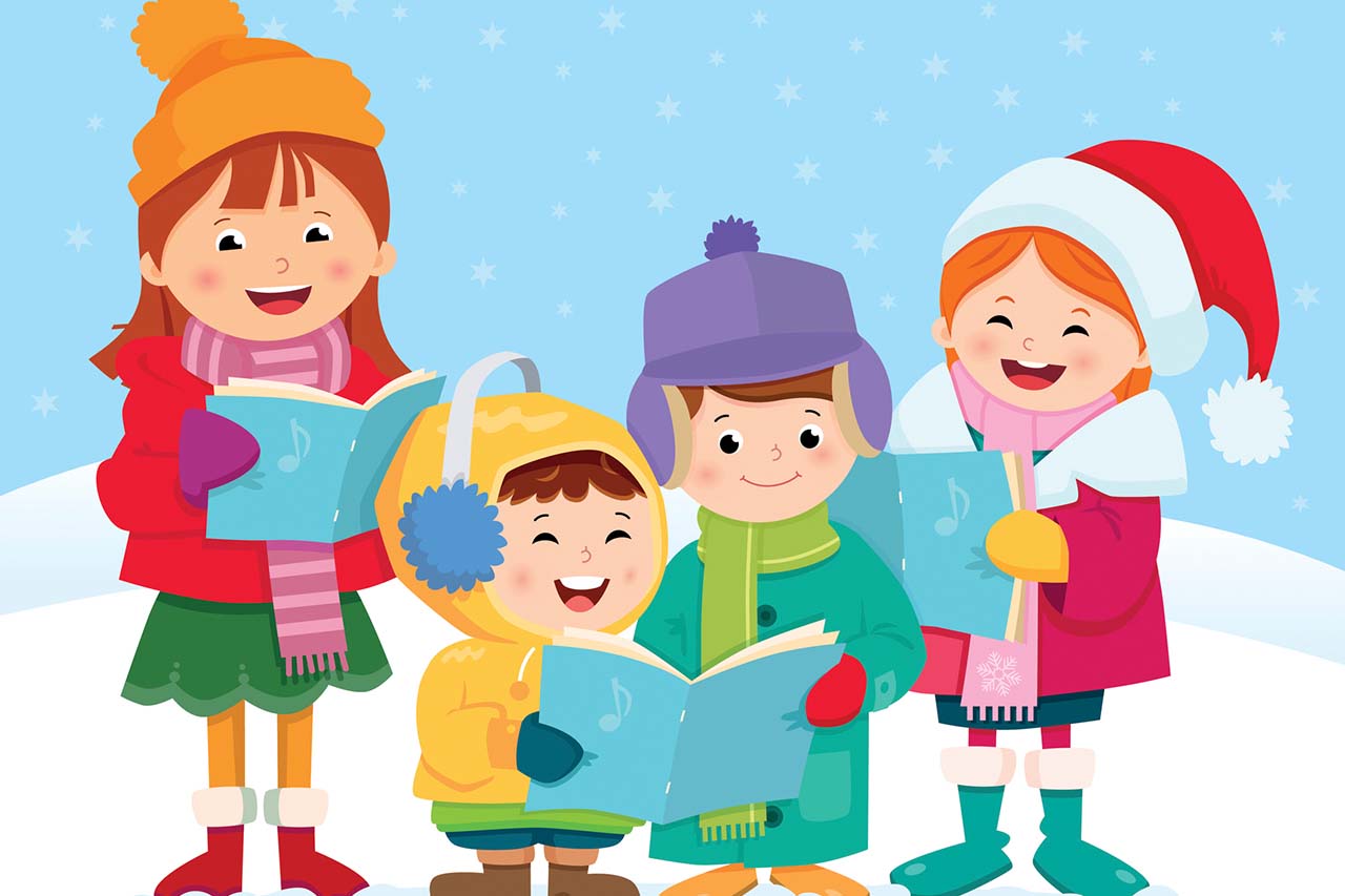 children caroling