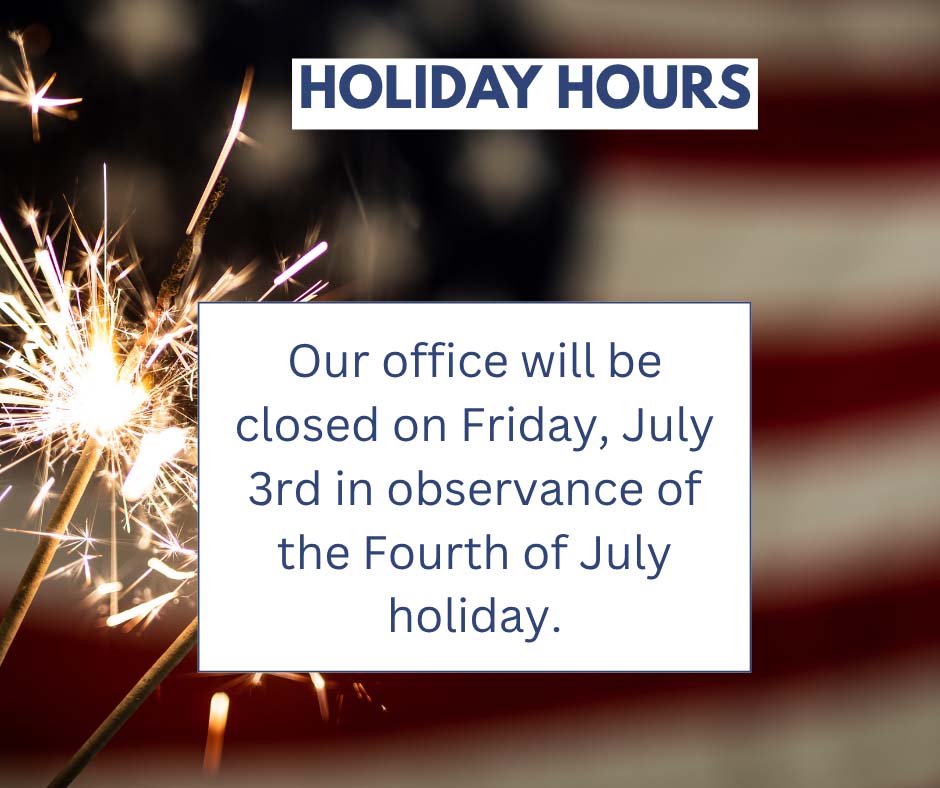 Popup for holiday on july 3